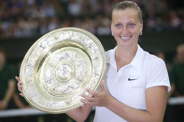 Petra Kvitova se consagró en Wimbledon en apenas 55 minutos