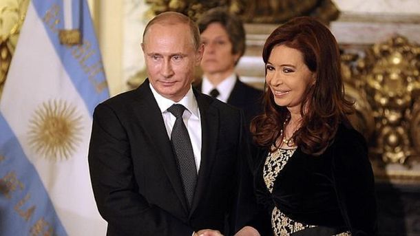 Putin saludó a Cristina Kirchner por el Año Nuevo