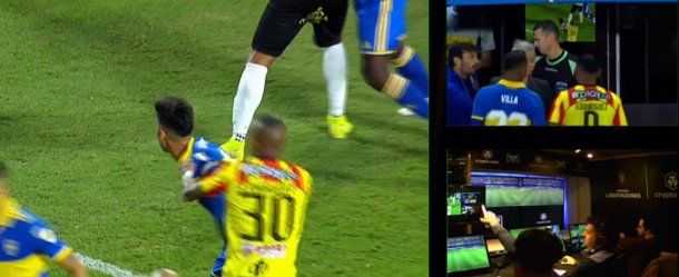 El VAR salvó a Boca: el gol anulado a Deportivo Pereira