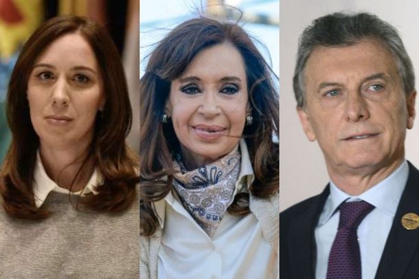 Vidal, Cristina y Macri: los candidatos que hoy tienen más intención de voto a Presidente