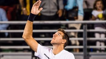 Del Potro derrotó a Dzumhur - Crédito: @delpotrojuan Del Potro derrotó a Dzumhur - Crédito: @delpotrojuan