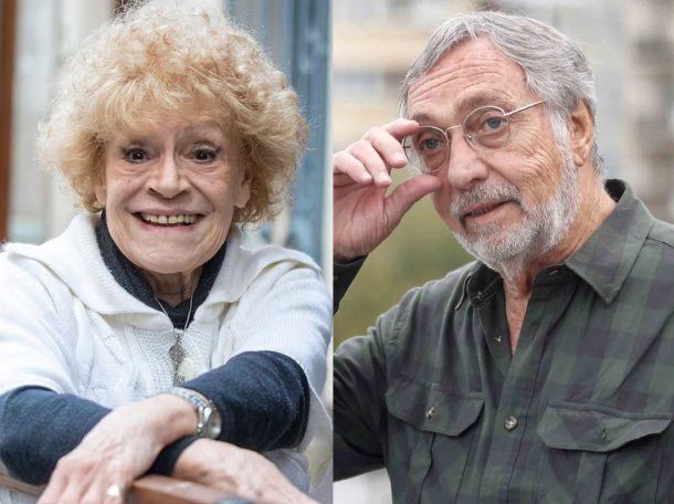 La última aparición de María Rosario Fugazot fue junto a Luis Brandoni