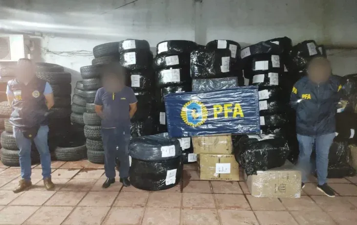 Misiones: secuestraron casi 300 cubiertas ingresadas en forma ilegal desde Paraguay