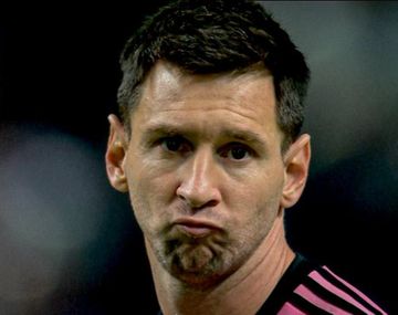 La reacción de Messi tras el 3-1 del Al-Hilal ante Inter Miami