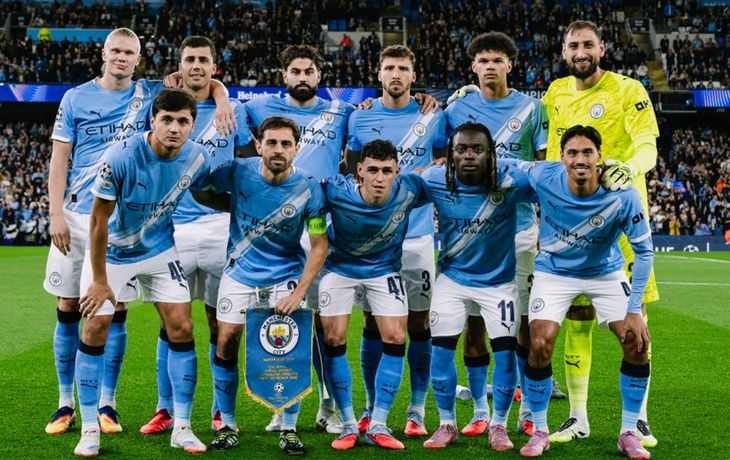 Manchester City venció 2-0 a Napoli en el debut de la Champions League