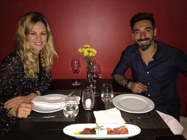 El reencuentro del Pocho Lavezzi y Yanina Screpante en China