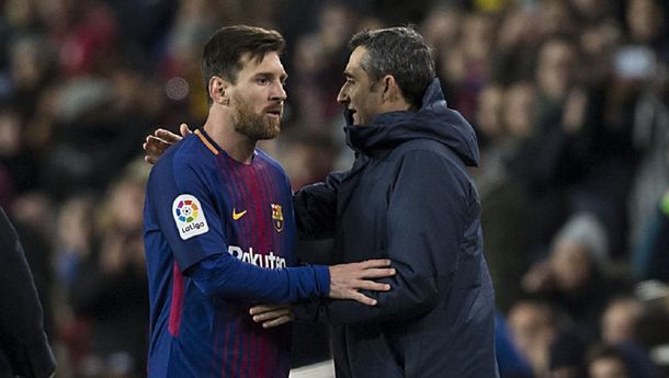 El mensaje de Messi tras la salida de Valverde del Barcelona: Gracias por todo, míster