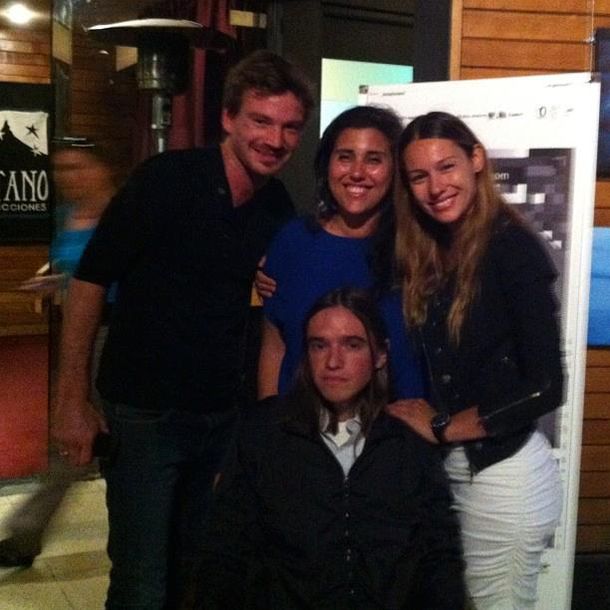 Pampita reapareció en público