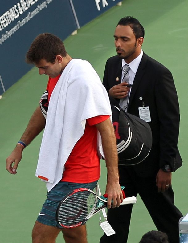 De no acabar: Del Potro se bajó del Masters de Miami por los dolores en la muñeca