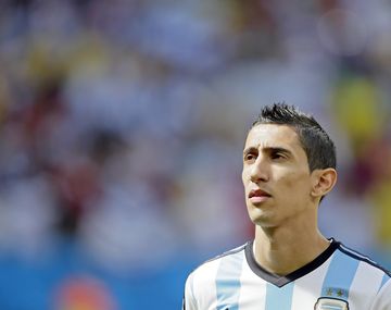 Di María sufrió una leve lesión y sólo fue descartado para el partido ante Holanda