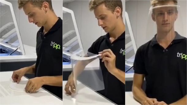 Coronavirus: vende y dona máscaras protectoras