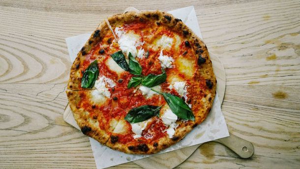 El resultado final es una pizza sustentable