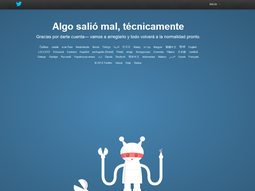 apagon mundial de twitter: dejo de funcionar apagon mundial de twitter: dejo de funcionar