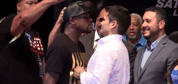 Maidana subió la apuesta y Mayweather no lo siguió