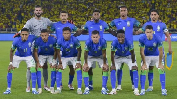 La posible formación de Brasil para enfrentar a la Selección Argentina