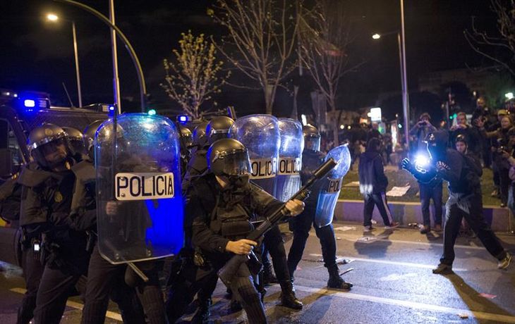 Miles de personas protestaron en Madrid contra las políticas económicas del gobierno