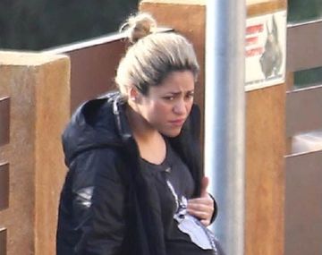 Shakira, en su verdadera pose de embarazada