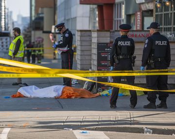 La triste postal tras el atropello masivo