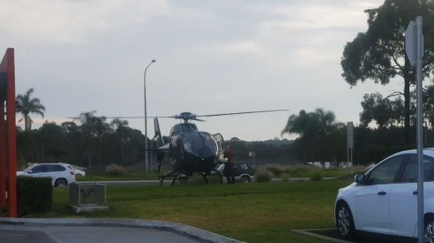 El piloto sólo quería una hamburguesa