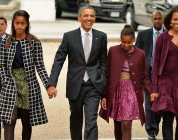 Obama y su familia estarán en Washington durante dos años más.