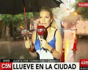 Cayó granizo en la Ciudad y en gran parte del conurbano bonaerense