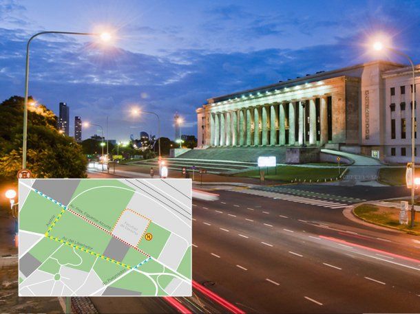 Debate presidencial: cómo serán los cortes y desvíos de tránsito