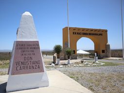La hacienda de Guadalupe, en el estado de Coahuila donde en 1913 se proclama el Plan de Guadalupe. La hacienda de Guadalupe, en el estado de Coahuila donde en 1913 se proclama el Plan de Guadalupe.