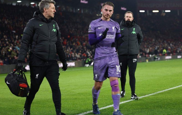 El parte médico de Mac Allister en Liverpool: Peor de lo que pensábamos