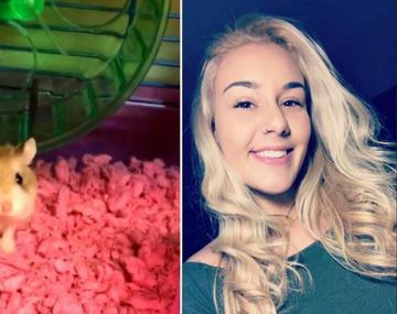 La joven tiró por el inodoro a Pebbles, su hámster de compañía