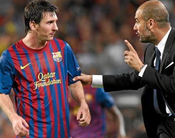 Hubo acercamiento entre Messi y Pep