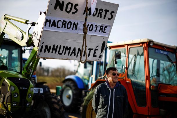 Los agricultores franceses exacerbaron su rechazo al acuerdo entre el Mercosur y la Unión Europea.