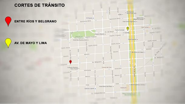 Éstos son los cortes por la movilización de #NiUnaMenos