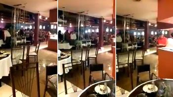 video: se inundo un restaurante de quilmes en pleno temporal video: se inundo un restaurante de quilmes en pleno temporal