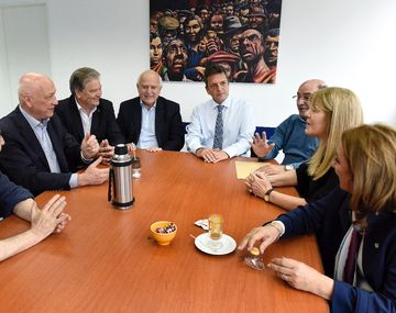 Massa, Alfonsín, Lifschitz, Tumini y Stolbizer - Crédito:&nbsp;@SergioMassa