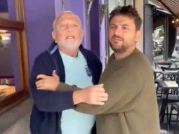 El violento escrache que sufrió Grabois mientras tomaba un café con su padre