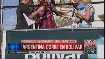 marcelo tinelli participo en argentina corre bolivar marcelo tinelli participo en argentina corre bolivar