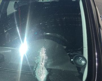 Un piedrazo mató a un conductor en la ruta 8