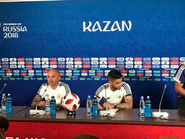 Sampaoli habló de su consulta a Messi por un cambio: Es muy personal