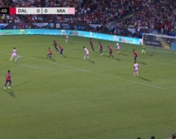 Video: el golazo de Messi para el 1-0 del Inter Miami ante Dallas