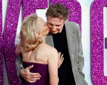Bomba en Hollywood: Pamela Anderson y Liam Neeson