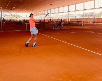 Se ilusiona: Rafael Nadal volvió a entrenar después de un mes