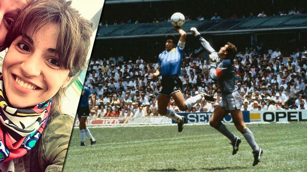 Gianinna Maradona recordó la Mano de Dios y el mejor gol de Diego