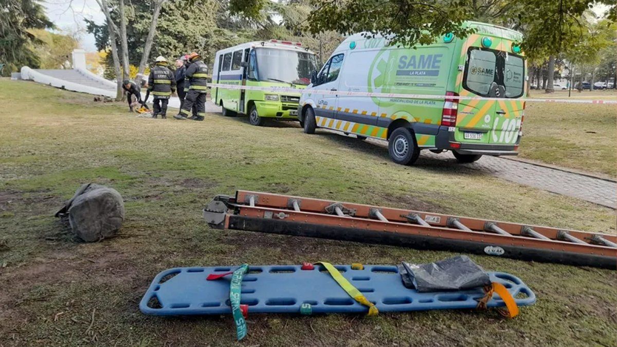 La Plata: encontraron el cuerpo de un hombre en el lago del Parque Saavedra