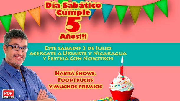 Día Sabático cumple 5 años y lo festeja con todo
