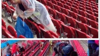 insolito: los hinchas japoneses limpiaron el estadio despues del debut en el mundial insolito: los hinchas japoneses limpiaron el estadio despues del debut en el mundial