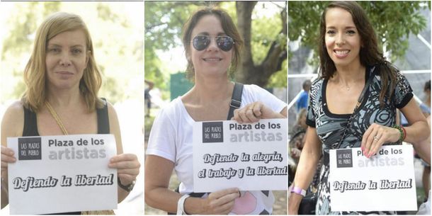Músicos y actores protagonizaron La Plaza de los Artistas en Parque Saavedra