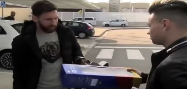 El argentino arribó a Barcelona junto a Mascherano y Luis Suárez