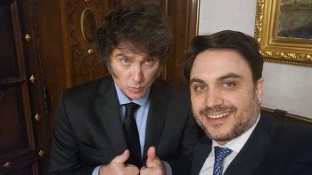 Javier Milei y Ramiro Marra Javier Milei y Ramiro Marra
