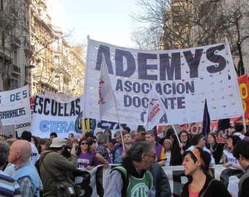 Los docentes llevarán sus reclamos a la Jefatura porteña