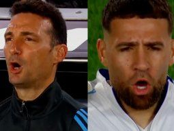 Así fue el Himno Nacional Argentino en la previa al partido ante Brasil